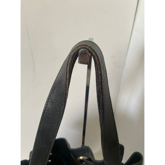 Jimmy Choo Y2K Ramona Black Satchel Shoulder Bag with Gold Hardware - Picture 5 of 7